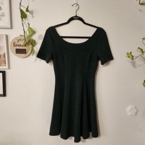 Everly Dark Green Mini Dress